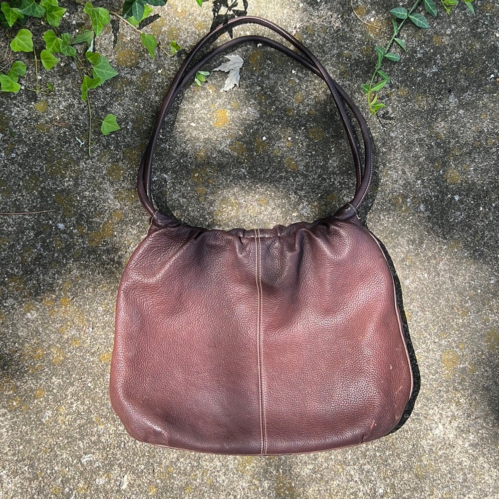 Brown Fossil Leather Purse